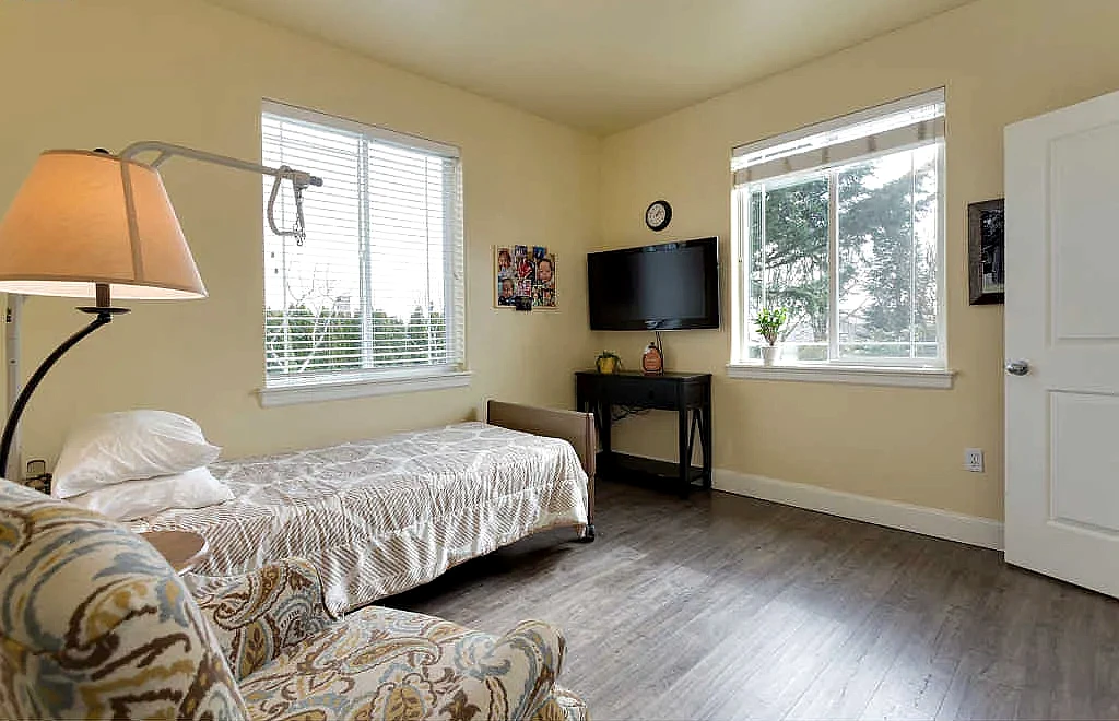 Private resident room at Happy Valley Adult Care Home