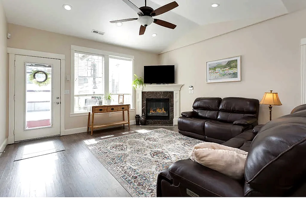 Living room at Happy Valley Adult Care Home